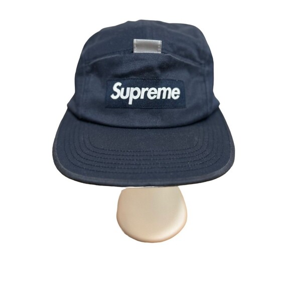 Supreme SS18 Reflective Tab Pocket 5-Panel Box Logo Camp Cap/ One